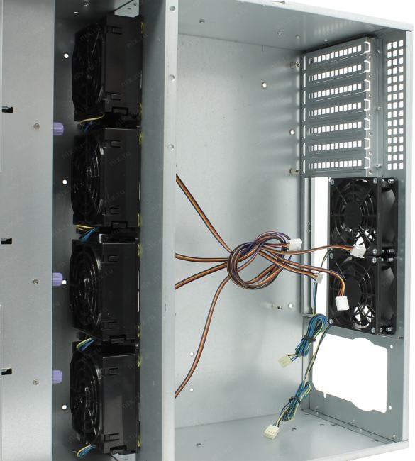Server Case 4U Procase <ES416S-SATA3-B-0> Black 16xHotSwapSAS/SATA,  ATX, без БП