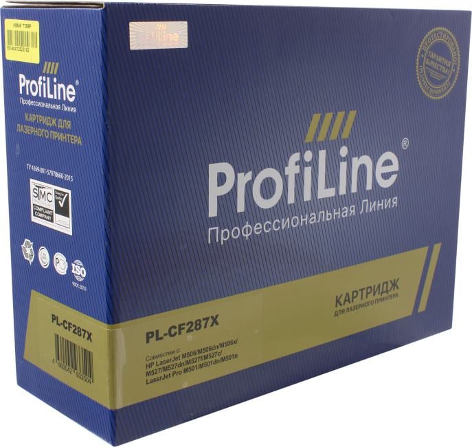 Картридж лазерный ProfiLine совместимый CF287X для HP LaserJet M501/M506/M527 18000к PL