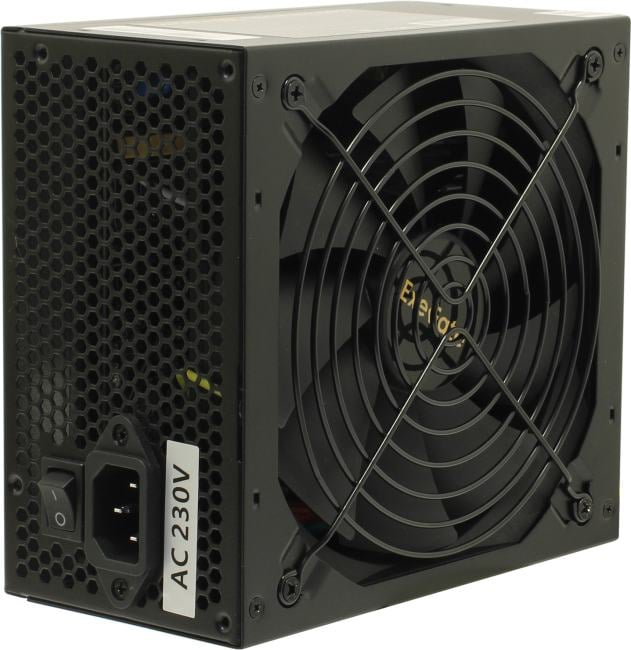Блок питания Exegate EX221640RUS  450W 450PPX RTL, ATX, black, APFC, 14cm, 24p+(4+4)p, PCI-E, 4*IDE, 5*SATA, FDD