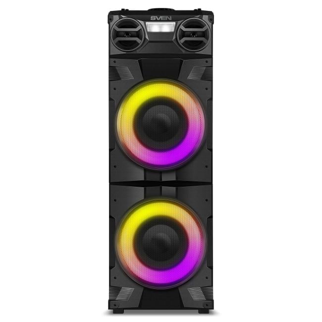 Sven Беспроводная акустическая система SVEN PS-1900 / 1000W / TWS/ USB / FM / Bluetooth / LED-display / AC power / Чёрный / материал – пласти