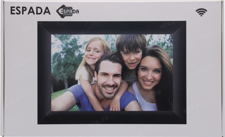 Espada <E-10WF> цифр. фоторамка (16Gb, 10"  LCD,  1280x720,  microSD, WiFi)