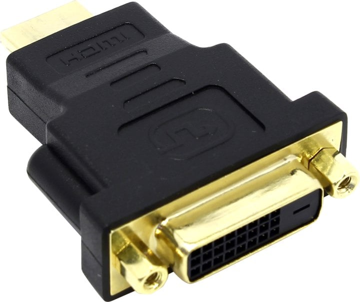 Переходник 5bites DH1807G, DVI (24+1) F → HDMI M