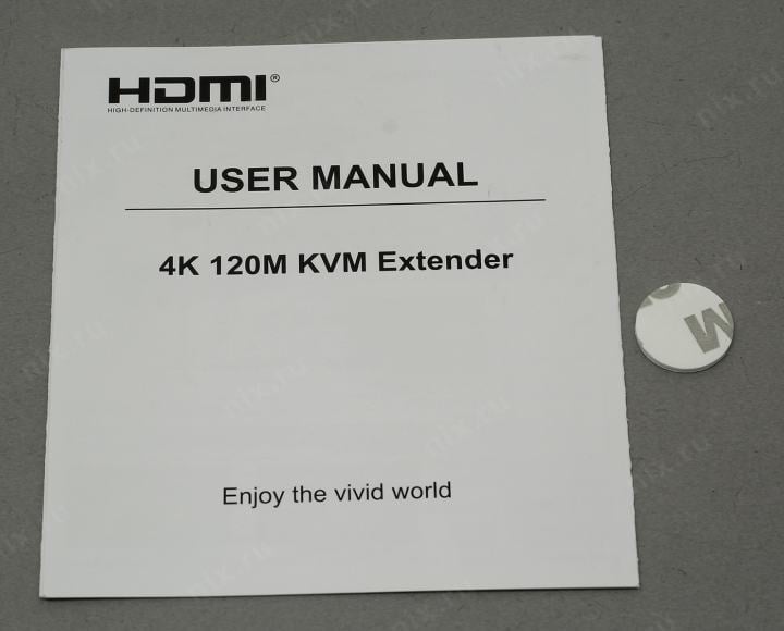 Orient <VE051> HDMI KVM Extender (клавиатура USB+мышь USB+ HDMI+Audio, до 120 метров  через  кабель  кат.5e/6) +2б.п.