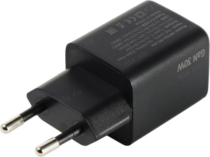 Cablexpert <MP3A-PC-64> Зарядное устройство USB (Вых.  DC5V, USB, USB-C)