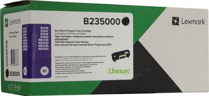 Картридж Lexmark B235000, черный, 3000 стр.