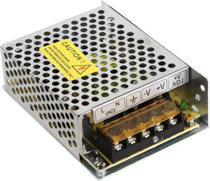 Блок питания Orient <PB-0405> (Вх. AC100-240V, Вых. DC12V, 5000mA) в металлическом  корпусе, 1 выход