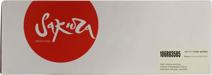 Картридж лазерный Sakura 106R03585 для Xerox VersaLink B400/B405, черный, 24600 к.