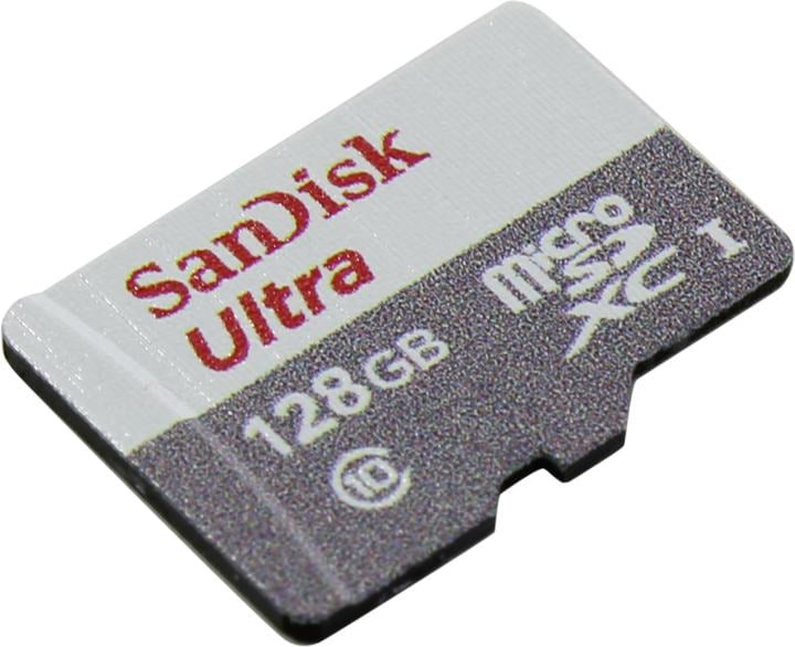 Карта памяти SanDisk SDSQUNR-128G-GN6MN, 128GB, microSDXC, UHS-I, Class 10