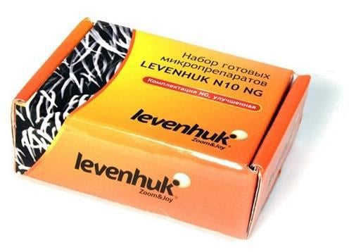 Levenhuk N10 NG <29279> Набор  готовых  микропрепаратов
