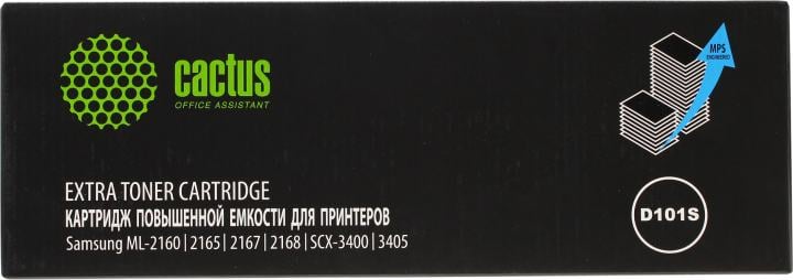 Картридж Cactus CS-D101S-MPS для  Samsung ML-2160/2165/2167/2168, SCX-3400/3405/3407