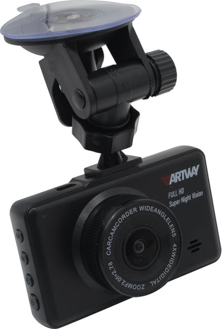 Artway AV-396 (1920х1080, 170°, LCD 3", G-sens, microSDHC,  USB,  HDMI,  мик, Li-Ion)