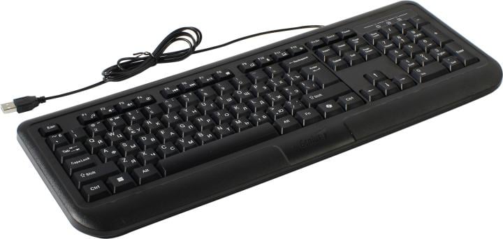 Клавиатура Genius KB-118 II Black  <USB> 104КЛ (31310051402)