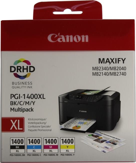 Картридж струйный Canon PGI-1400XL пурпурный повышенной емкости оригинальный