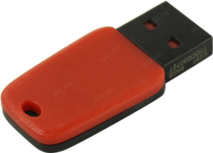 Netac <NT03U197N-064G-20BK> USB2.0  Flash  Drive  64Gb (RTL)