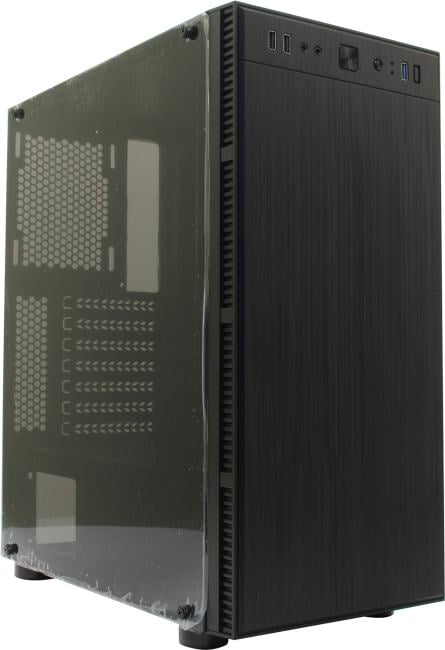 Корпус ACCORD 3407, ATX, 8x120mm, 2xUSB2.0, 1xUSB3.0, без БП