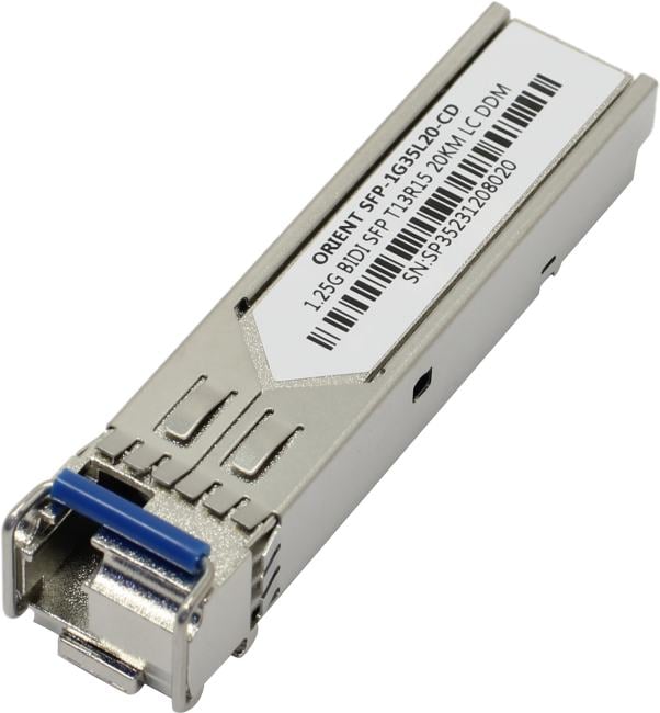 Модуль SFP ORIENT SFP-1G35L20-CD, Tx1310/Rx1550, 20км, LC