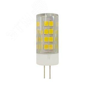 Лампа светодиодная PLED-G4 5Вт капсульная 2700К тепл. бел. G4 400лм 175-240В JazzWay 5000940