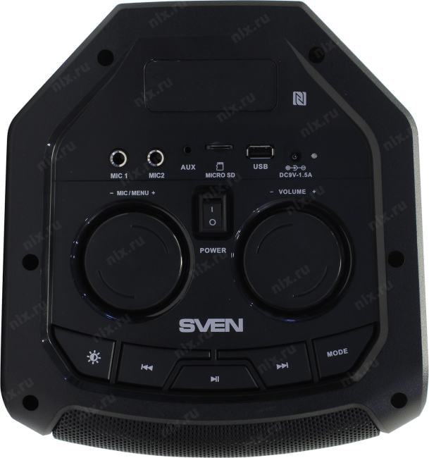 Колонка SVEN PS-710 Black (100W, Bluetooth, microSD, FM,  USB,  ПДУ)