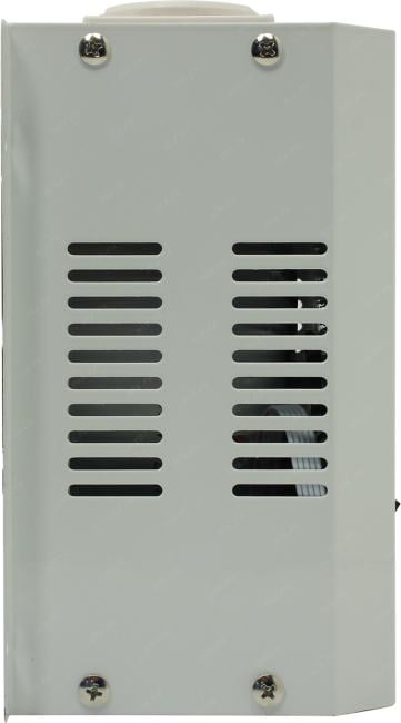 Стабилизатор POWERMAN AVS 1000P, ступенчатый регулятор, цифровые индикаторы уровней напряжения, 1000ВА, 110-260В, максимальный входной ток 7А, 2 евророзетки, IP-20, навесной, 185мм х 170мм х 100мм, 3.5 кг./ Stabilizer POWERMAN AVS 1000P, step-type regulat