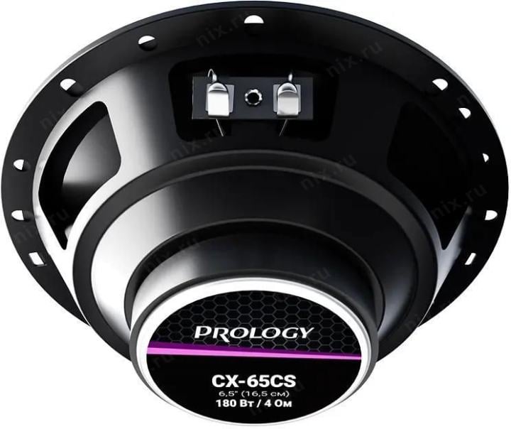 PRCX65CS Колонки автомобильные Prology CX-65CS 180Вт 90дБ 4Ом 16см  (6.5дюйм)  (ком.:2кол.)  компонентные двухполосные