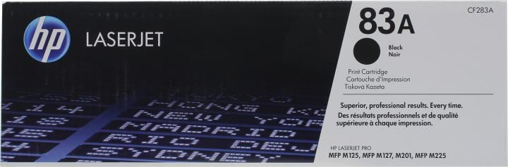 Картридж HP CF283A (№83A) Black для LaserJet Pro MFP M125/M127,  M201, MFP M225