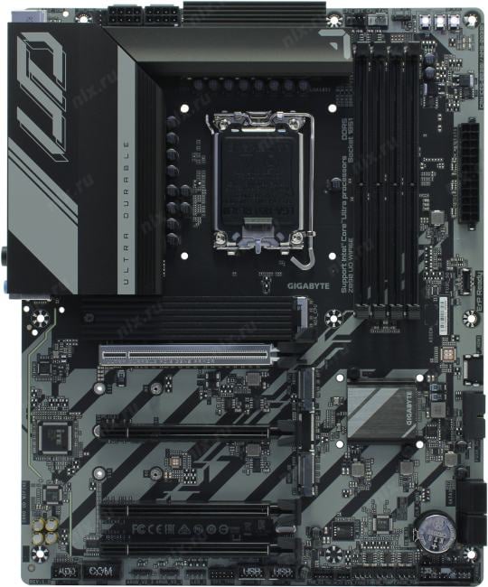 GIGABYTE Z890 UD WIFI6E (RTL) LGA1851 <Z890> 4xPCI-E DP 2.5GbLAN+WiFi+BT  SATA  RAID  ATX 4DDR5