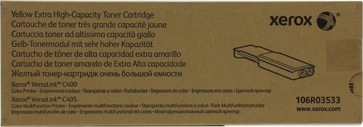 Тонер-картридж XEROX 106R03533 Yellow для  VersaLink  C400/C405