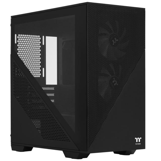 Компьютерный корпус Thermaltake Divider 170 TG ARGb/Black CA-1S4-00S1WN-00/Win/SPCC/Tempered Glass*1/120мм ARGb PWM Fan*2