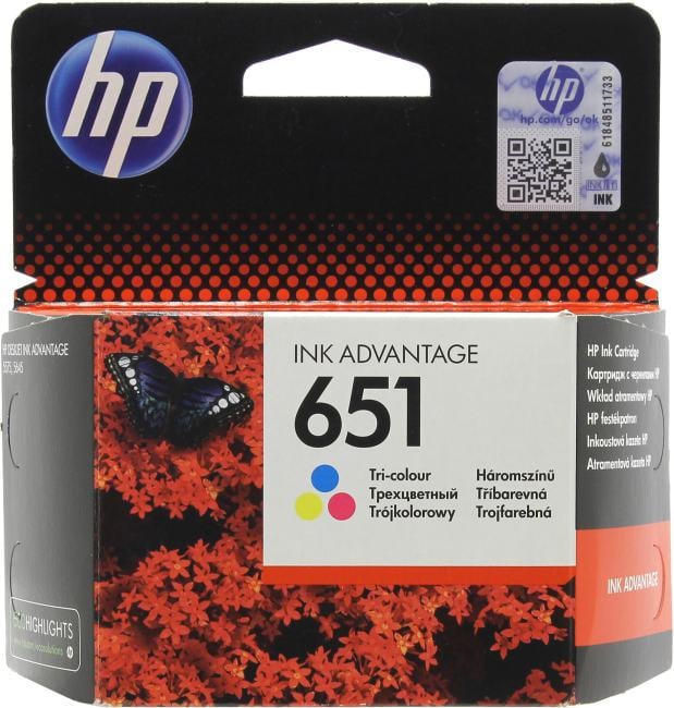 Картридж HP C2P11AE (№651) Color  для  HP  DeskJet Adv.5575/5645
