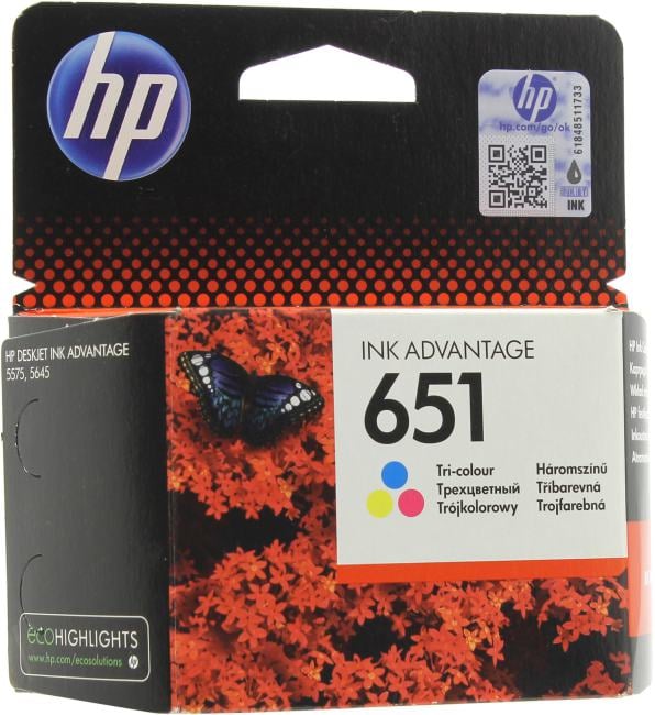 Картридж HP C2P11AE (№651) Color  для  HP  DeskJet Adv.5575/5645