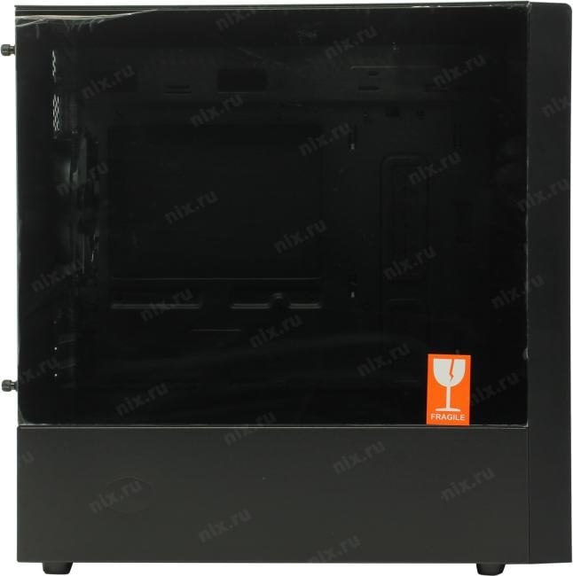 Minitower Cooler Master <MCB-NR400-KGNN-S00> MasterBox NR400 Black&Black MicroATX без  БП, с окном