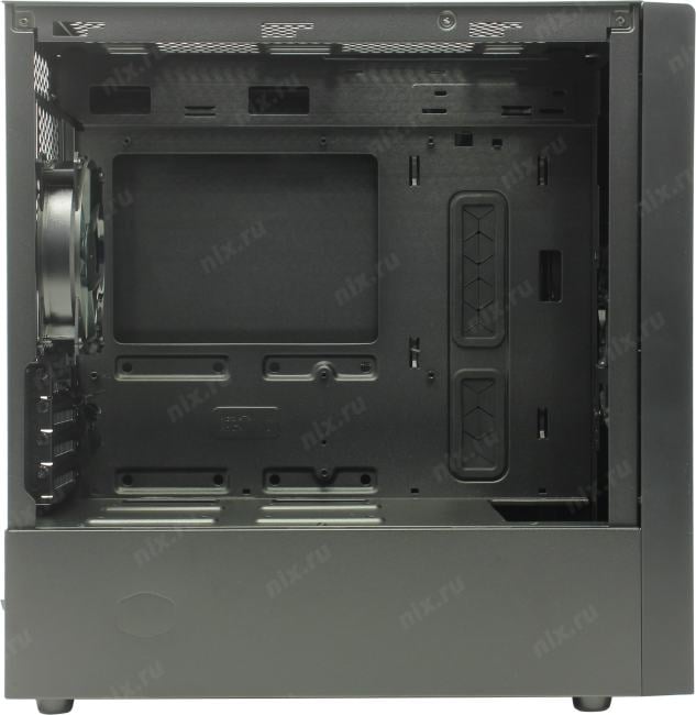 Minitower Cooler Master <MCB-NR400-KGNN-S00> MasterBox NR400 Black&Black MicroATX без  БП, с окном