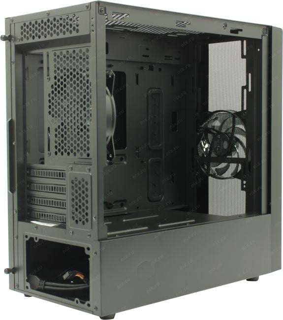 Minitower Cooler Master <MCB-NR400-KGNN-S00> MasterBox NR400 Black&Black MicroATX без  БП, с окном