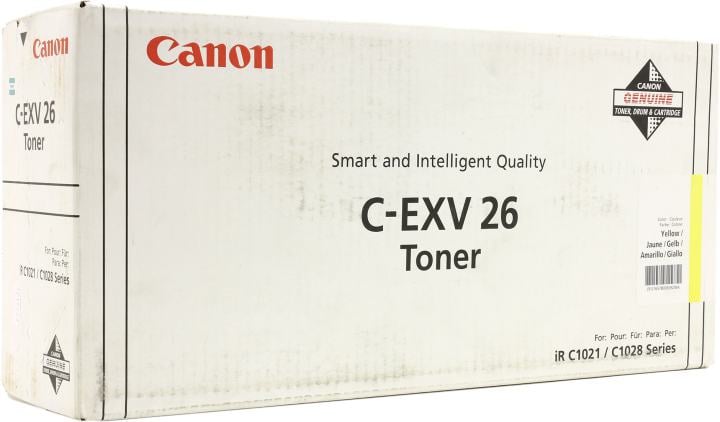 Тонер Canon C-EXV26 Yellow для iR C1021/1028