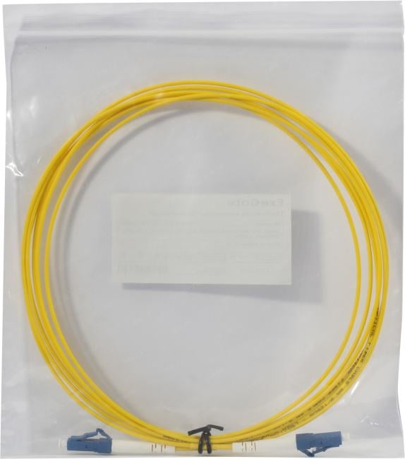 ExeGate <FC-S-9-LC-LC-3M-LSZH> Patch cord ВО, LC-LC, Simplex, LSZH, SM  9/125 3м <EX295135RUS>
