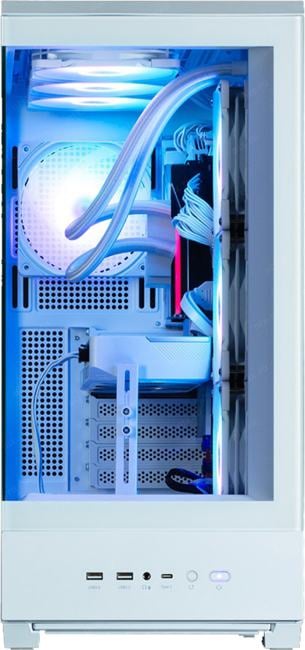 Miditower ZALMAN <P50 DS White> ATX без  БП, с окном
