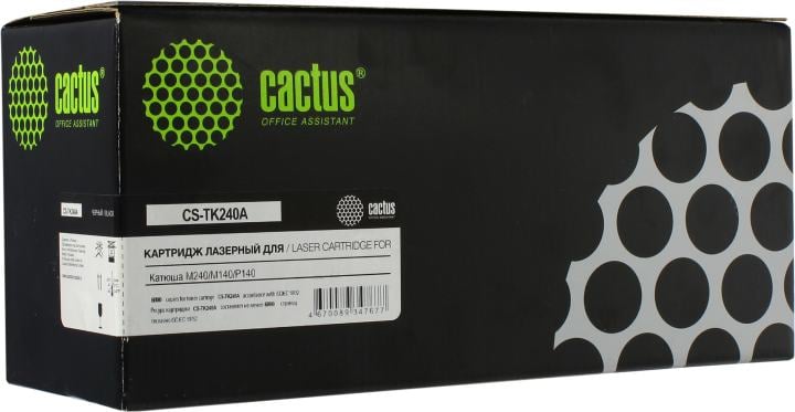 Картридж Cactus CS-TK240A Black для  Катюша  M240/M140/P140