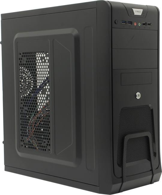 Miditower  Exegate (CP-603UB) Black  ATX  350W (24+4пин)  (EX283215RUS)