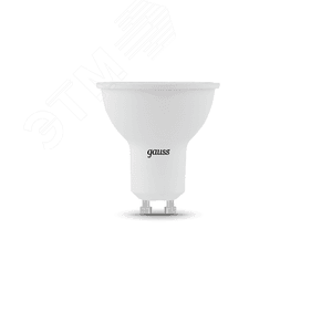 GAUSS 101506309 Лампа светодиодная LED 9 Вт 830 Лм 6500К холодная GU10 MR16  Black Gauss (101506309)