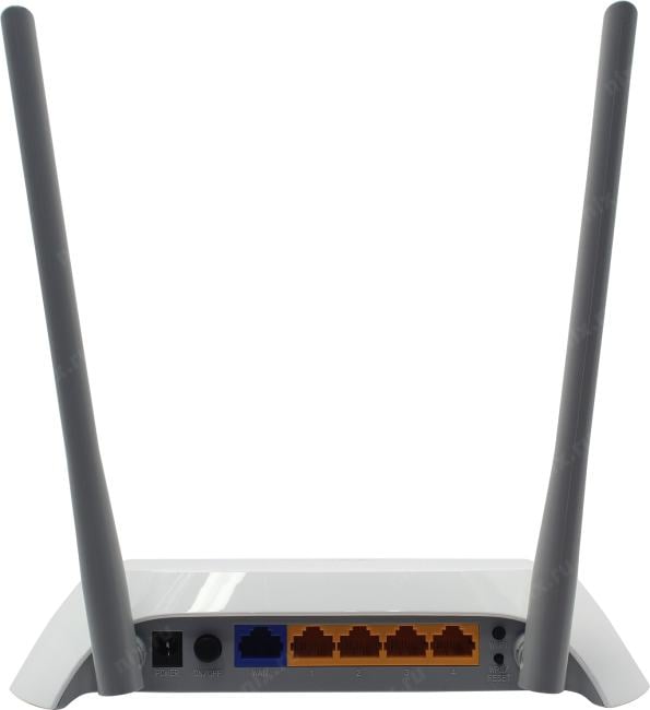 TP-Link N300 Multi-Function Wi-Fi Router. SPEED: 300 Mbps at 2.4 GHz. SPEC: 2× Antennas, 1× 10/100M WAN Port + 4× 10/100M LAN Ports, USB 2.0 Port. FEATURE: Tether App, IPv6 Supported, Russian Version, 3G/4G Supported (WR842N)