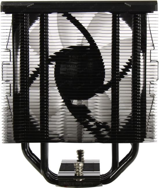 PCCooler Paladin EX400S (4пин, 1700/1200/115x/AM4/AM5, 28.6дБ, 400-1800  об/мин,  Al+тепл.трубки)