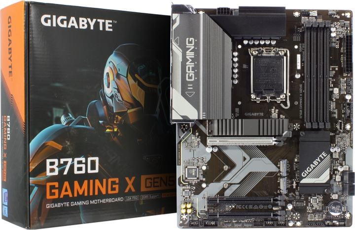 GIGABYTE B760 GAMING X GEN5 (RTL) LGA1700 <B760> 3xPCI-E HDMI+DP 2.5GbLAN  SATA ATX 4DDR5
