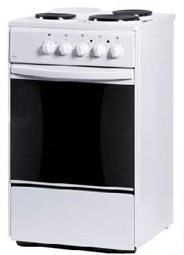 Плита электрическая Flama AE 1304 W белый, конфорок 3 шт, духовка 50 л, 50 см x 85 см x 60 см