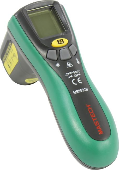 Термометр Mastech MS6522B, инфракрасный, -20…+500°C