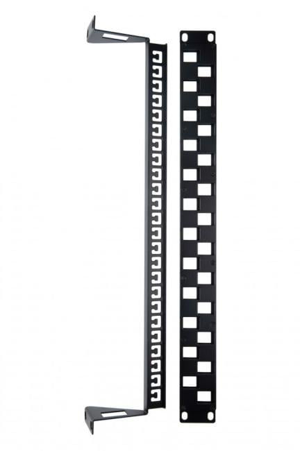 Patch Panel 19" 1U UTP 24  port Hyperline <PPBL3-19-24S-RM>