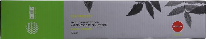 Картридж Cactus CS-TK8335Y Yellow для  Kyocera  3252ci
