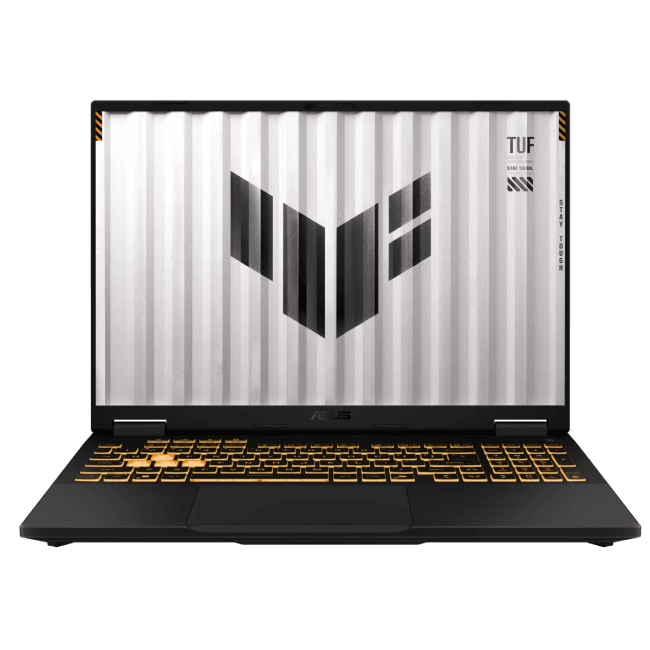 Ноутбук ASUS TUF Gaming F16 FX608JM-RV048, 16" (1920x1200) IPS 165 Гц/Intel Core i5-13450HX/16 ГБ DDR5/512 ГБ SSD/NVIDIA GeForce RTX 5060 для ноутбуков (8 Гб)/Без системы, Серый (90NR0MI1-M002W0)