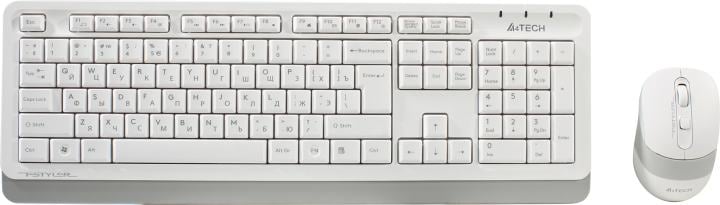 A4Tech Fstyler FG1010S White (Кл-ра, USB, FM+Мышь,4кн, Roll,  USB,  FM)