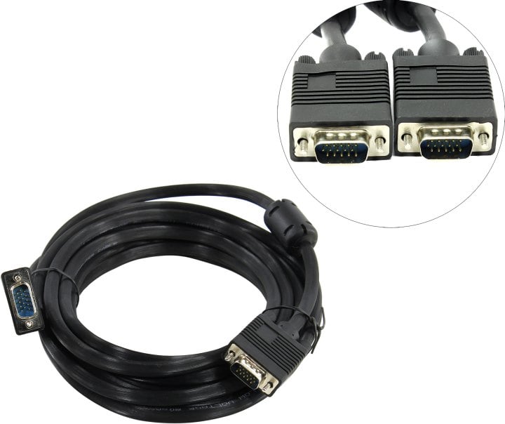 Кабель VGA 5bites APC-133-050, HD15M/HD15M, 5м