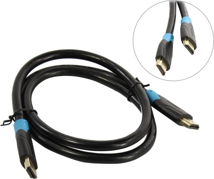 Кабель HDMI Vention AACBE, High Speed 2.0, 0.75м